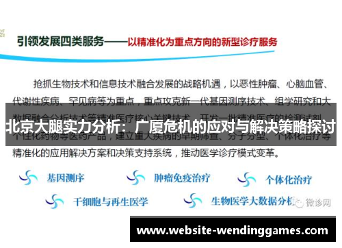 北京大腿实力分析:广厦危机的应对与解决策略探讨 北京大腿实力分析:广厦危机的应对与解决策略探讨