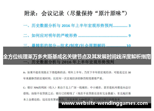 全方位梳理莱万多夫斯基成名关键节点及其发展时间线深度解析指南 全方位梳理莱万多夫斯基成名关键节点及其发展时间线深度解析指南